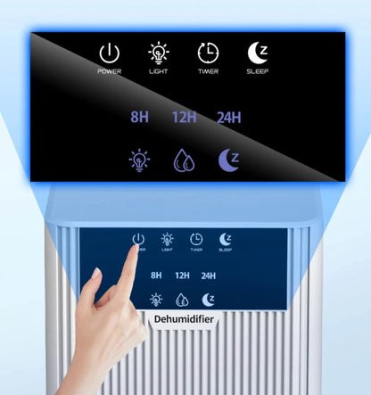 Déshumidificateur d’Air Compact – Anti-Humidité & Silencieux