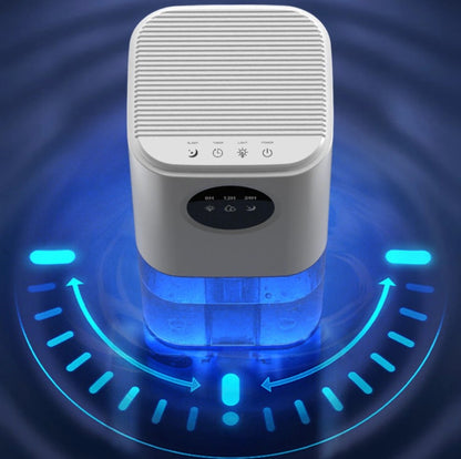 Déshumidificateur d’Air Portable – Réservoir 1.7L, Silencieux, Veilleuse LED – Chambre & Bureau