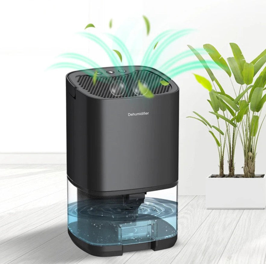 Déshumidificateur d’air compact 20m² pour chambre, salle de bain, bureau ou dressing