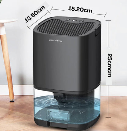 Déshumidificateur d’air compact 20m² pour chambre, salle de bain, bureau ou dressing