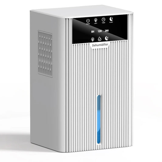 Déshumidificateur d’Air Compact – Anti-Humidité, Silencieux – Salon, Chambre, Bureau