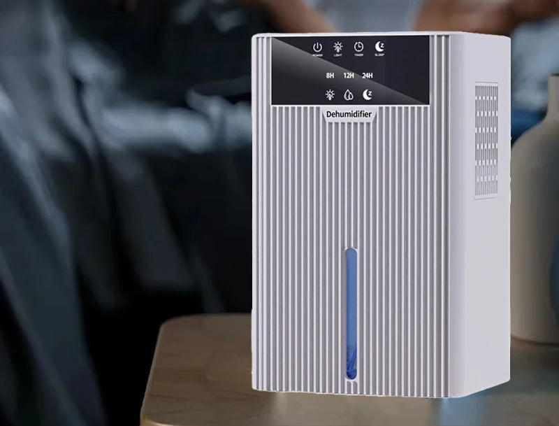 Déshumidificateur d’Air Compact – Anti-Humidité & Silencieux